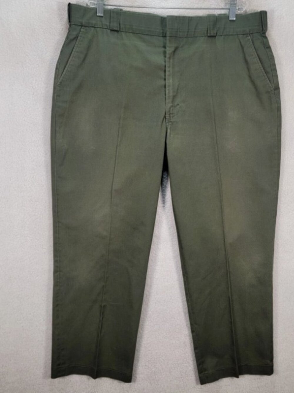 Green Los Angeles County Sherriff Tapered Poly Cotton Trouser Mens Pants Size 44
